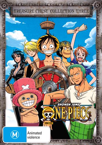 Glen Innes NSW, One Piece - Uncut - Treasure Chest, Movie, Action/Adventure, DVD