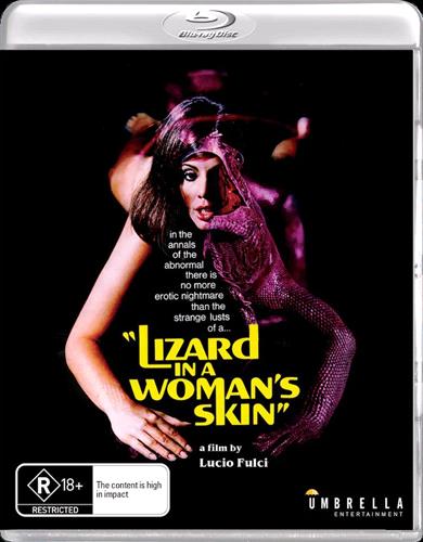 Glen Innes NSW, Lizard In A Woman's Skin, A, Movie, Drama, Blu Ray