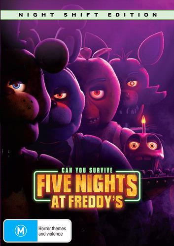 Glen Innes NSW, Five Nights At Freddy's, Movie, Horror/Sci-Fi, DVD