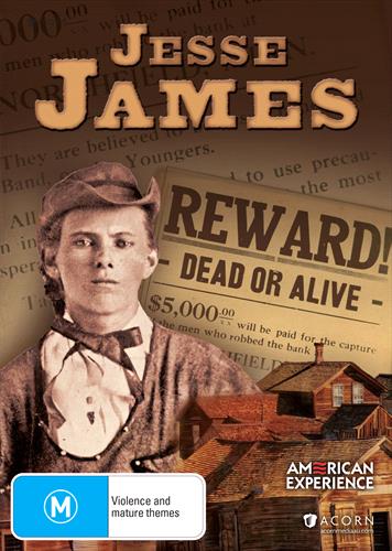 Glen Innes NSW, American Experience - Jesse James, Movie, Special Interest, DVD