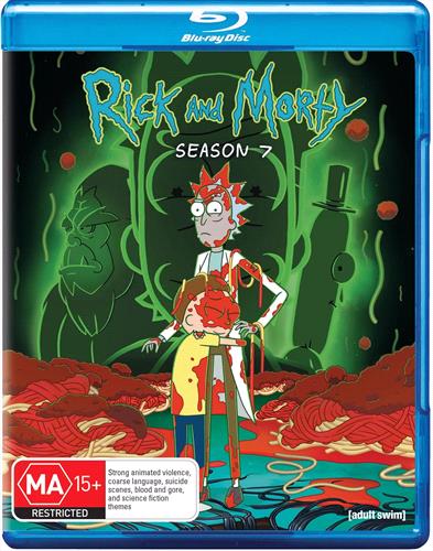 Glen Innes NSW, Rick And Morty, TV, Comedy, Blu Ray