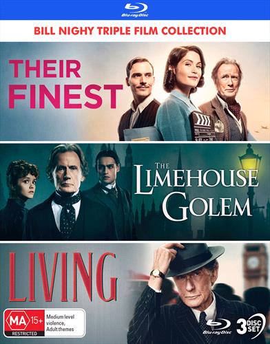 Glen Innes NSW, Bill Nighy - Their Finest / Limehouse Golem, The / Living, Movie, Drama, Blu Ray