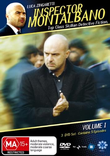 Glen Innes NSW, Inspector Montalbano, Movie, Drama, DVD