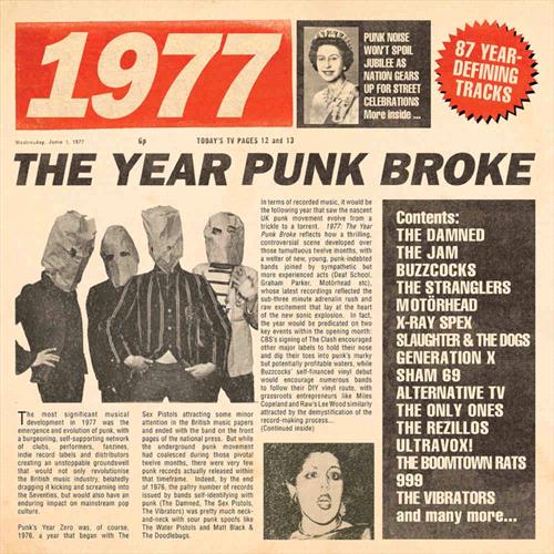 Glen Innes, NSW, 1977 - The Year Punk Broke, Music, CD, Rocket Group, Mar24, CHERRY RED, Various Artists, Rock