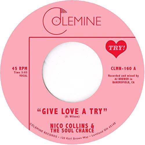 Glen Innes, NSW, Give Love A Try / The Sole Chance, Music, Vinyl 7", Rocket Group, Oct18, , Collins, Nico & The Soul, Soul