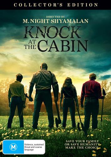 Glen Innes NSW, Knock At The Cabin, Movie, Horror/Sci-Fi, DVD