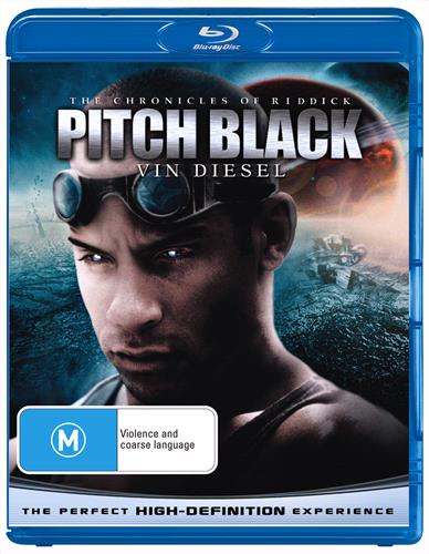 Glen Innes NSW, Pitch Black, Movie, Horror/Sci-Fi, Blu Ray