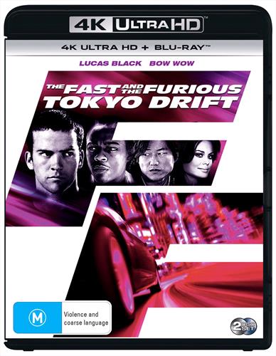 Glen Innes NSW, Fast And The Furious, The - Tokyo Drift, Movie, Action/Adventure, Blu Ray