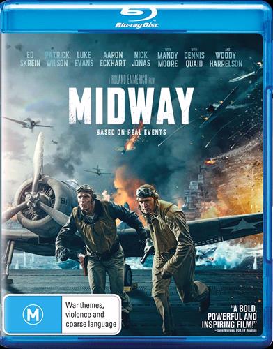 Glen Innes NSW,Midway,Movie,Action/Adventure,Blu Ray
