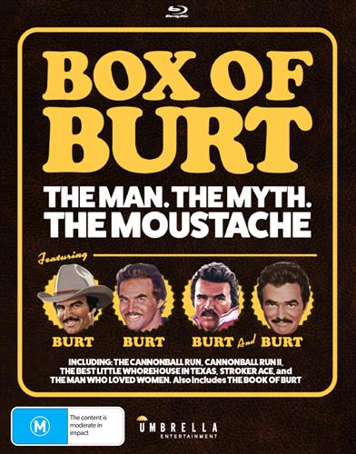 Glen Innes NSW,Box Of Burt,Movie,Action/Adventure,Blu Ray