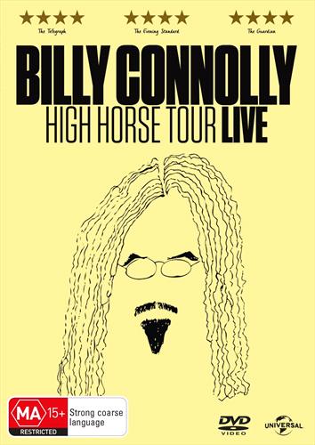 Glen Innes NSW, Billy Connolly - High Horse Tour Live, Movie, Comedy, DVD