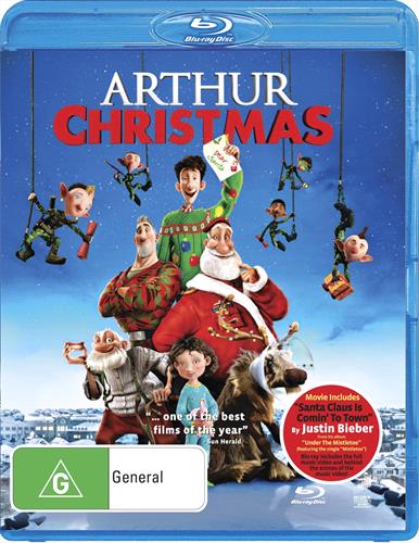 Glen Innes NSW, Arthur Christmas, Movie, Children & Family, Blu Ray