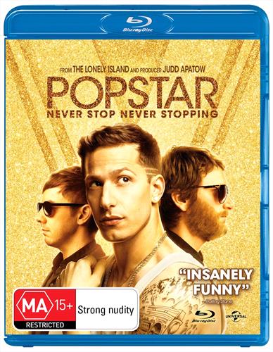 Glen Innes NSW, Popstar - Never Stop Never Stopping, Movie, Comedy, Blu Ray