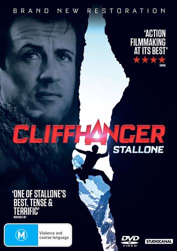 Glen Innes NSW, Cliffhanger, Movie, Action/Adventure, DVD