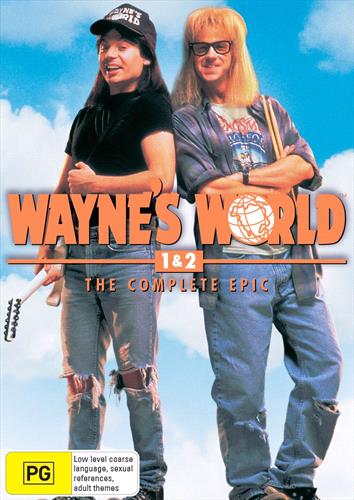 Glen Innes NSW, Wayne's World / Wayne's World 2, Movie, Comedy, DVD
