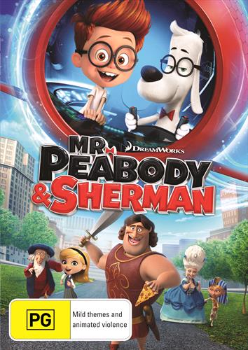 Glen Innes NSW, Mr Peabody & Sherman, Movie, Children & Family, DVD