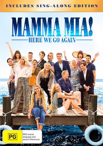 Glen Innes NSW, Mamma Mia - Here We Go Again!, Movie, Music & Musicals, DVD