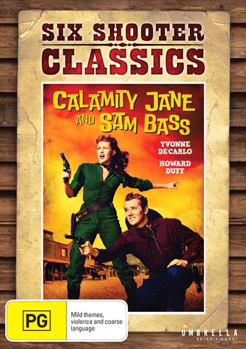 Glen Innes NSW,Calamity Jane And Sam Bass,Movie,Westerns,DVD