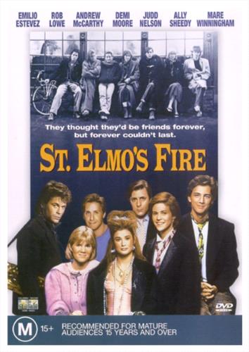 Glen Innes NSW, St. Elmo's Fire, Movie, Drama, DVD