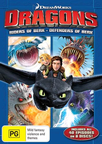 Glen Innes NSW, Dragons - Riders Of Berk  / Defenders Of Berk, TV, Children & Family, DVD