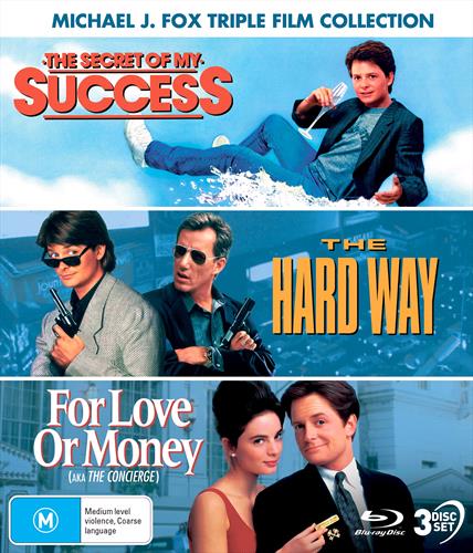 Glen Innes NSW,Secret Of My Success / The Hard Way / For Love Or Money,Movie,Comedy,Blu Ray