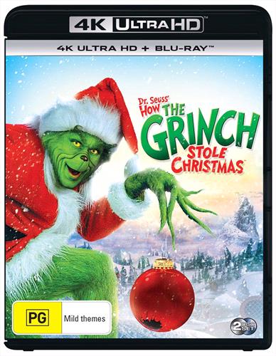 Glen Innes NSW, How The Grinch Stole Christmas, Movie, Children & Family, Blu Ray