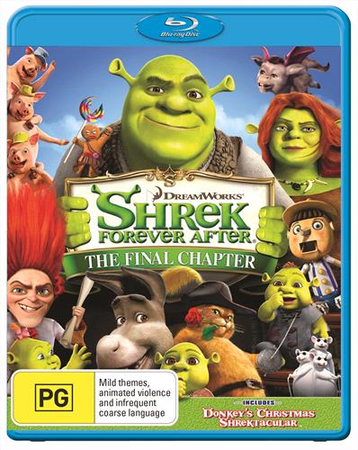 Glen Innes NSW, Shrek Forever After, Movie, Children & Family, Blu Ray