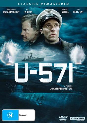 Glen Innes NSW, U-571, Movie, Action/Adventure, DVD