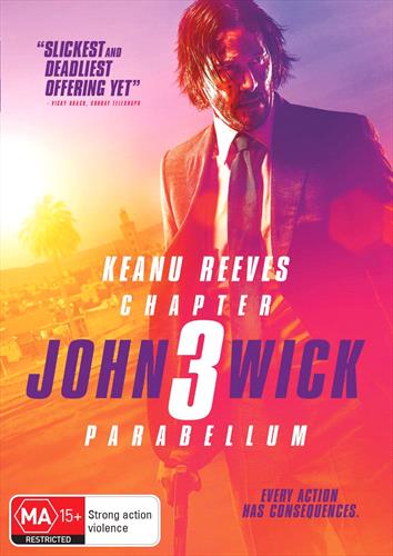Glen Innes NSW, John Wick - Chapter 3 - Parabellum, Movie, Action/Adventure, DVD
