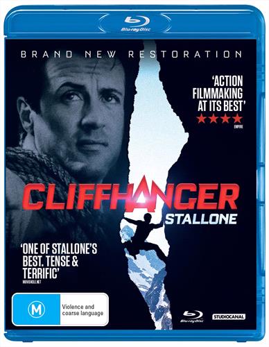 Glen Innes NSW, Cliffhanger, Movie, Action/Adventure, Blu Ray
