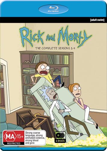 Glen Innes NSW,Rick And Morty,TV,Comedy,Blu Ray