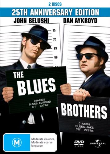 Glen Innes NSW, Blues Brothers, The, Movie, Comedy, DVD
