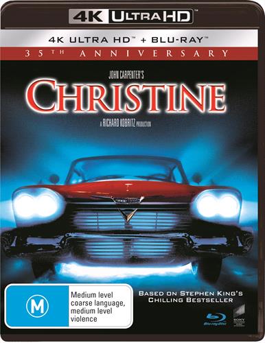Glen Innes NSW, Christine, Movie, Horror/Sci-Fi, Blu Ray