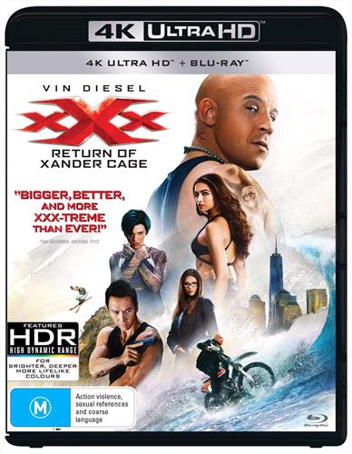 Glen Innes NSW, XXX - Return Of Xander Cage, Movie, Action/Adventure, Blu Ray