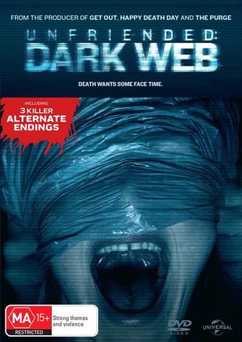 Glen Innes NSW, Unfriended - Dark Web, Movie, Horror/Sci-Fi, DVD