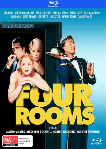 Glen Innes NSW,Four Rooms,Movie,Comedy,Blu Ray