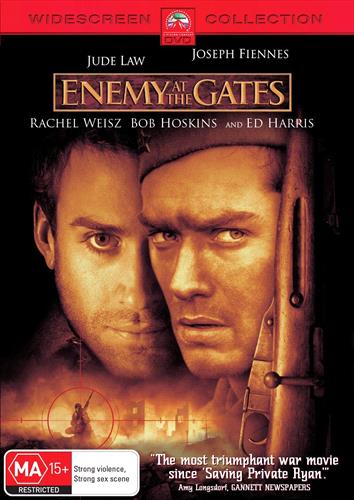 Glen Innes NSW, Enemy At The Gates, Movie, Action/Adventure, DVD