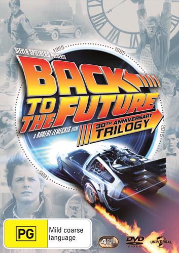 Glen Innes NSW, Back To The Future / Back To The Future 2 / Back To The Future 3, Movie, Horror/Sci-Fi, DVD