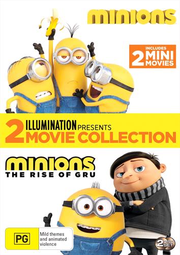 Glen Innes NSW, Minions / Minions - Rise Of Gru, The, Movie, Children & Family, DVD
