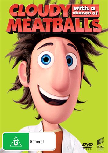Glen Innes NSW, Cloudy With A Chance Of Meatballs, Movie, Children & Family, DVD