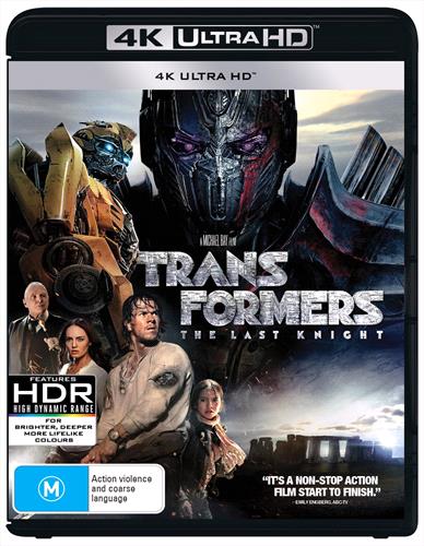 Glen Innes NSW, Transformers - Last Knight, The, Movie, Horror/Sci-Fi, Blu Ray