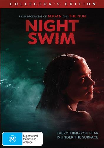 Glen Innes NSW, Night Swim, Movie, Horror/Sci-Fi, DVD