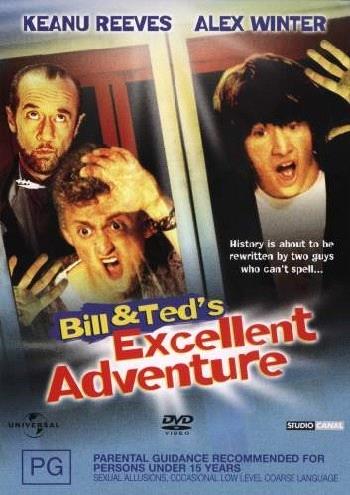 Glen Innes NSW, Bill And Ted's Excellent Adventure , Movie, Comedy, DVD
