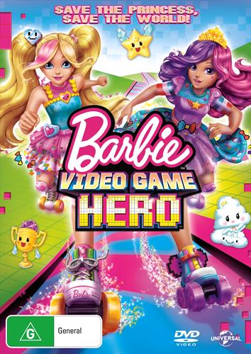 Glen Innes NSW, Barbie - Video Game Hero, Movie, Children & Family, DVD