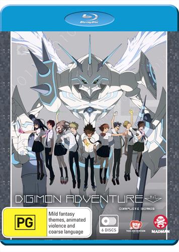 Glen Innes NSW,Digimon Adventure Tri.,TV,Action/Adventure,Blu Ray