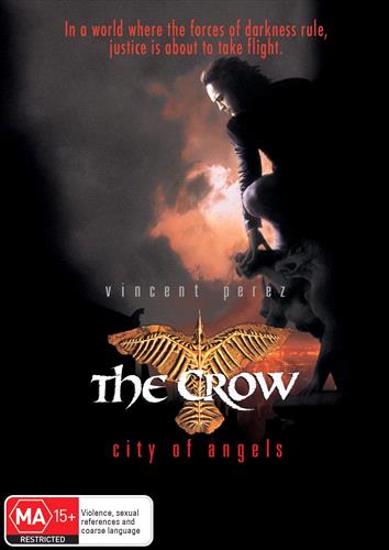 Glen Innes NSW, Crow, The - City Of Angels, Movie, Thriller, DVD