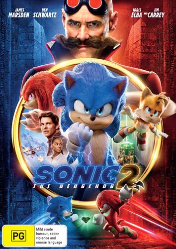 Glen Innes NSW, Sonic The Hedgehog 2, Movie, Action/Adventure, DVD