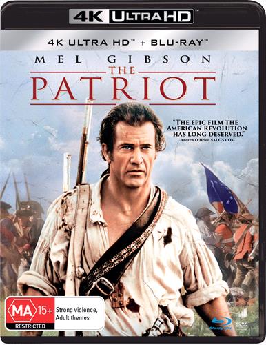 Glen Innes NSW, Patriot, The, Movie, War, Blu Ray