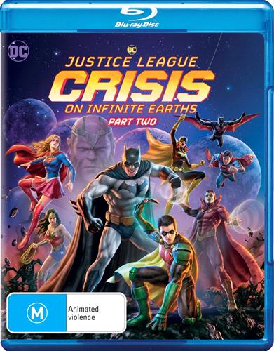 Glen Innes NSW, Justice League - Crisis on Infinite Earths, TV, Action/Adventure, Blu Ray