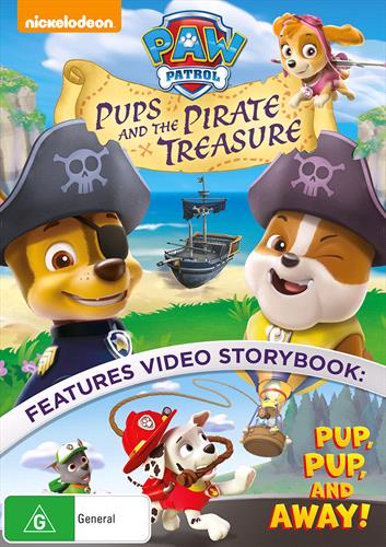 Glen Innes NSW, Paw Patrol - Pups And The Pirate Treasure, Movie, Children & Family, DVD